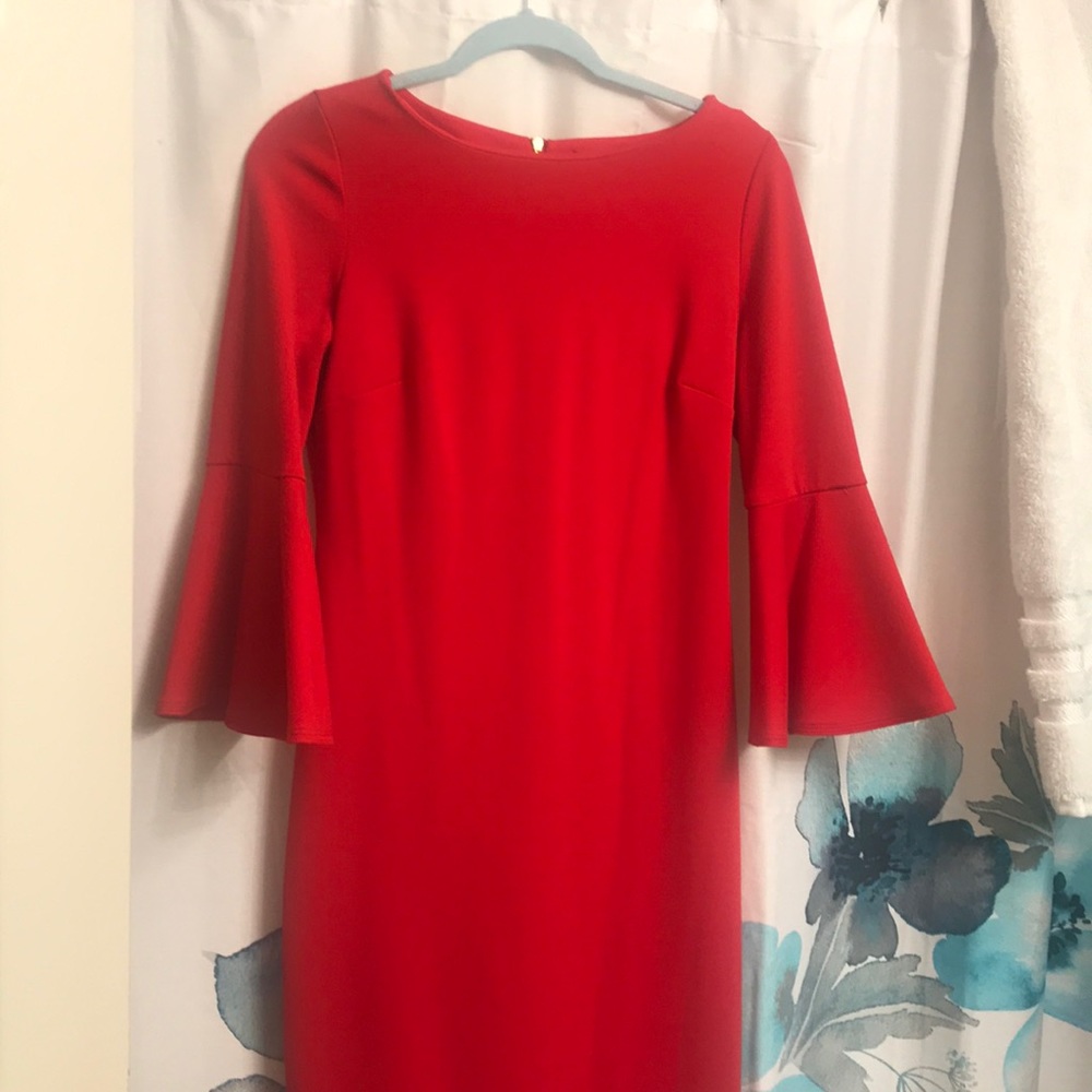 Chic red dress